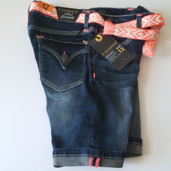 Vigoss Kids Girls Bermuda Shorts sz 12 NWT - Picture 7 of 7